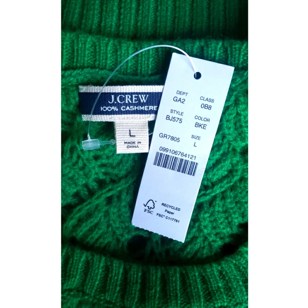 J. Crew Green‎ Sleeveless Sweater